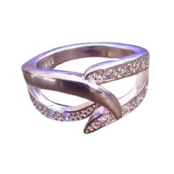 Stamped Sterling Silver Ring 