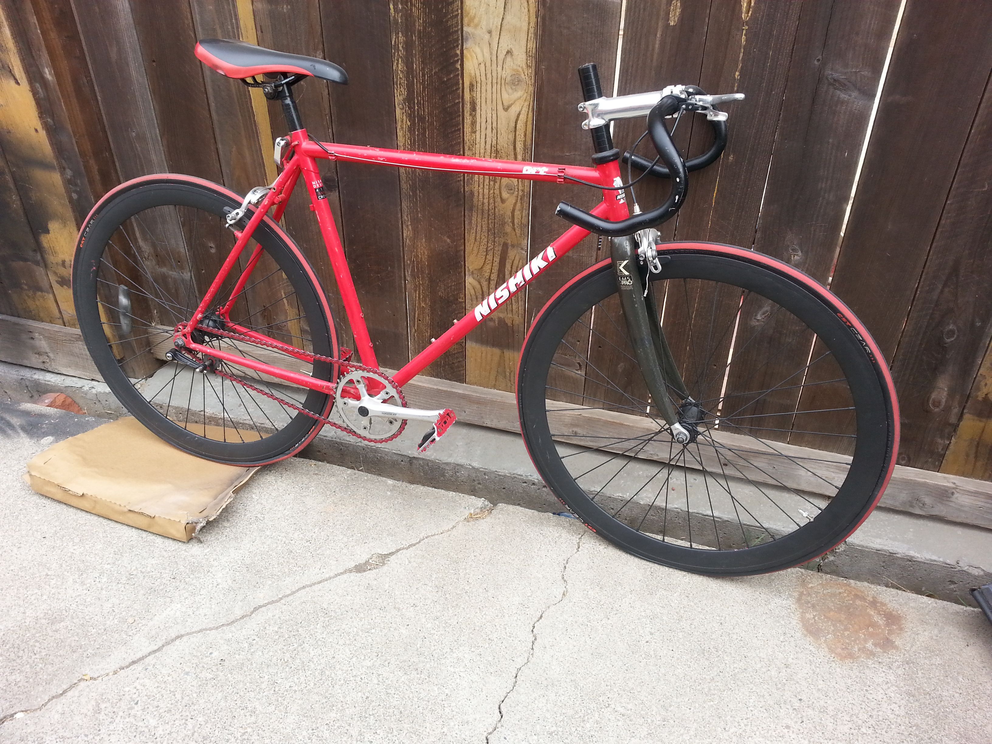 Nishiki sport 52 road bike single speed fixie for Sale in Pittsburg CA OfferUp