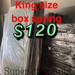 Eastern King / California King Box Springs Available 