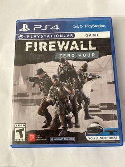 PlayStation 4 VR Game Zero Hour 