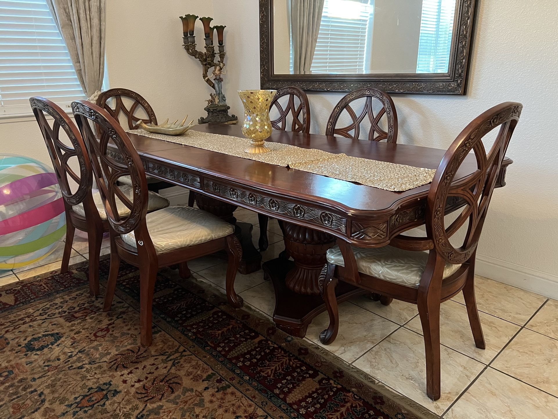 Dining Table With 6 Chairs