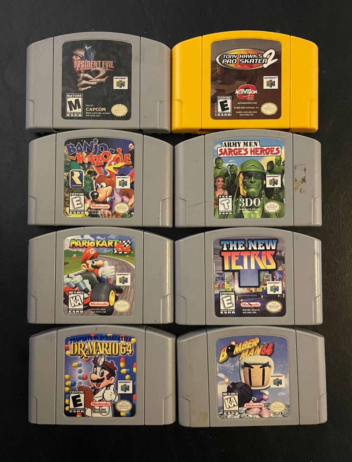 Nintendo 64 Game Cartridge Bundle N64