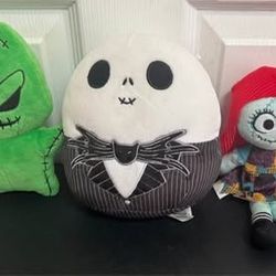 Nightmare Before Christmas Plush Lot $10 for All 