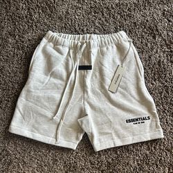 Light Oatmeal Mens Essentials Shorts