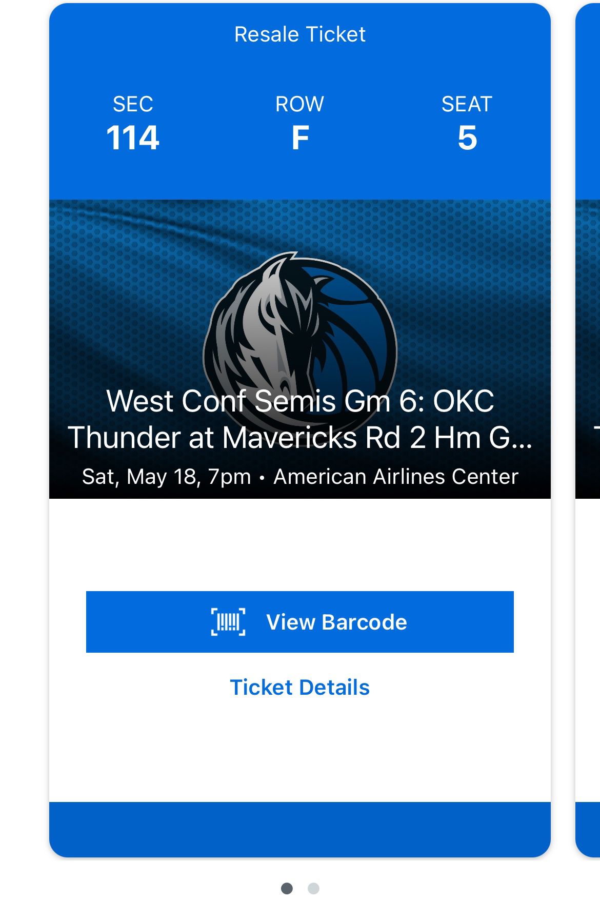 Dallas Mavericks Game 6 Tickets 