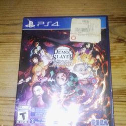 Demon Slayer Game New PS4 Also Is Working On Ps5 for Sale in South  Attleboro, MA - OfferUp