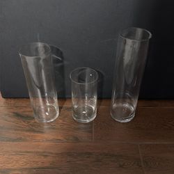 36  Glass Vases
