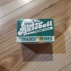 1987 Topps Traded Baseball Complete Set