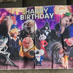 Sing Happy Birthday Banner