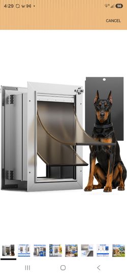 Lg doggy door for wall New
