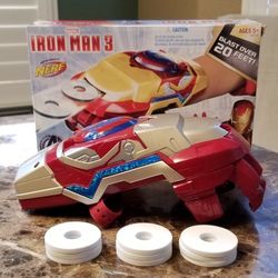 Marvel Iron Man 3 NERF Motorized ARC FX Gauntlet Wrist Shooter (PLEASE 🐝 KIND & DON'T WASTE MY TIME)
