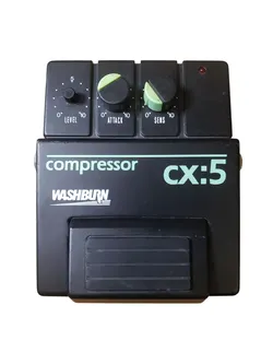 Vintage Washburn cx:5 Compressor Guitar Effect Pedal