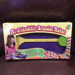 My Friendship Bracelet Maker*yellow and purple*