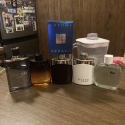 6 New Designer Men's Colognes