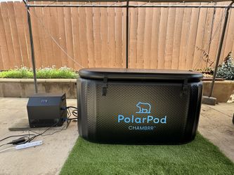 No Ice Bath Cold Plunge w/1HP Chiller
