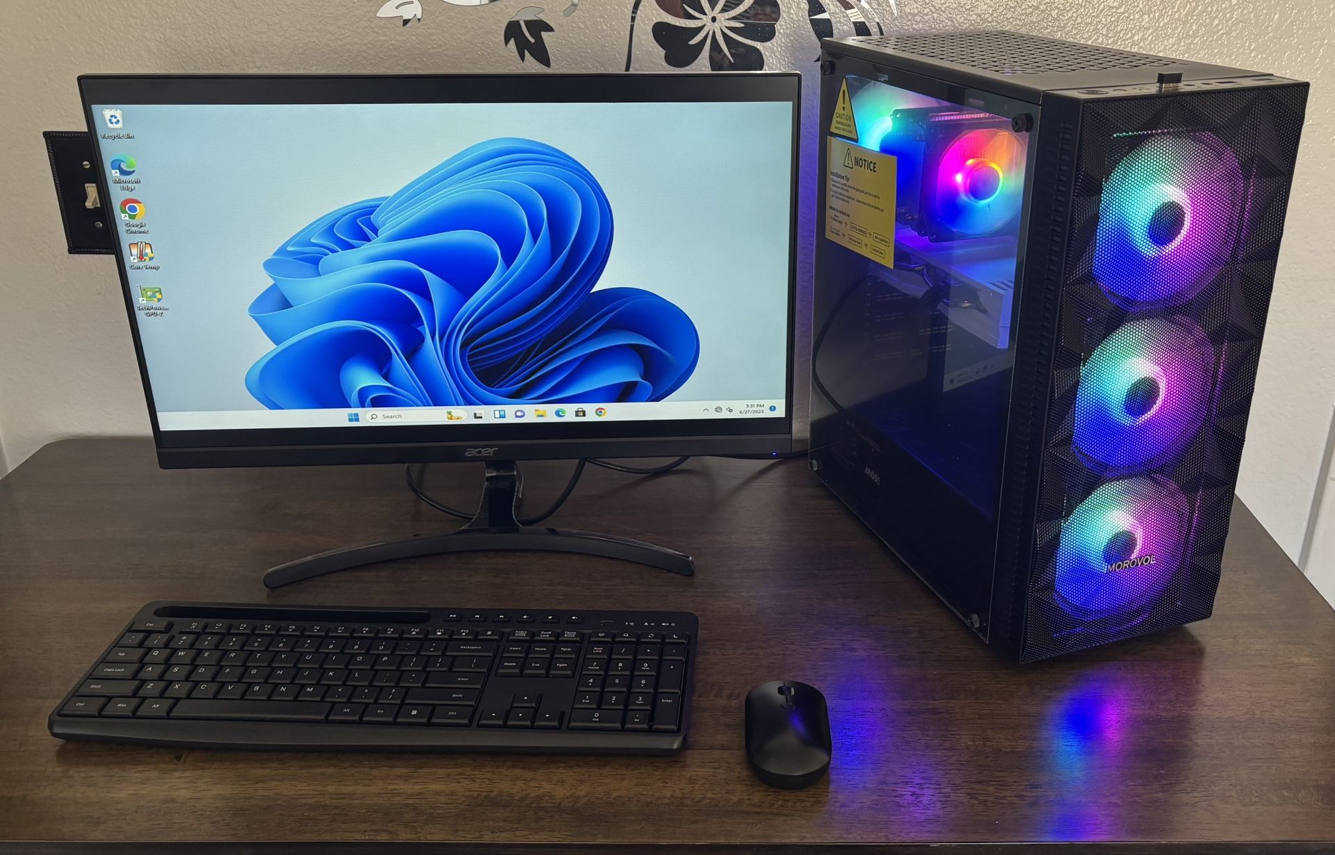 Gaming Pc, Complete Set, Or Pc Only. HABLO ESPANOL. No TRADES. CASH ONLY.