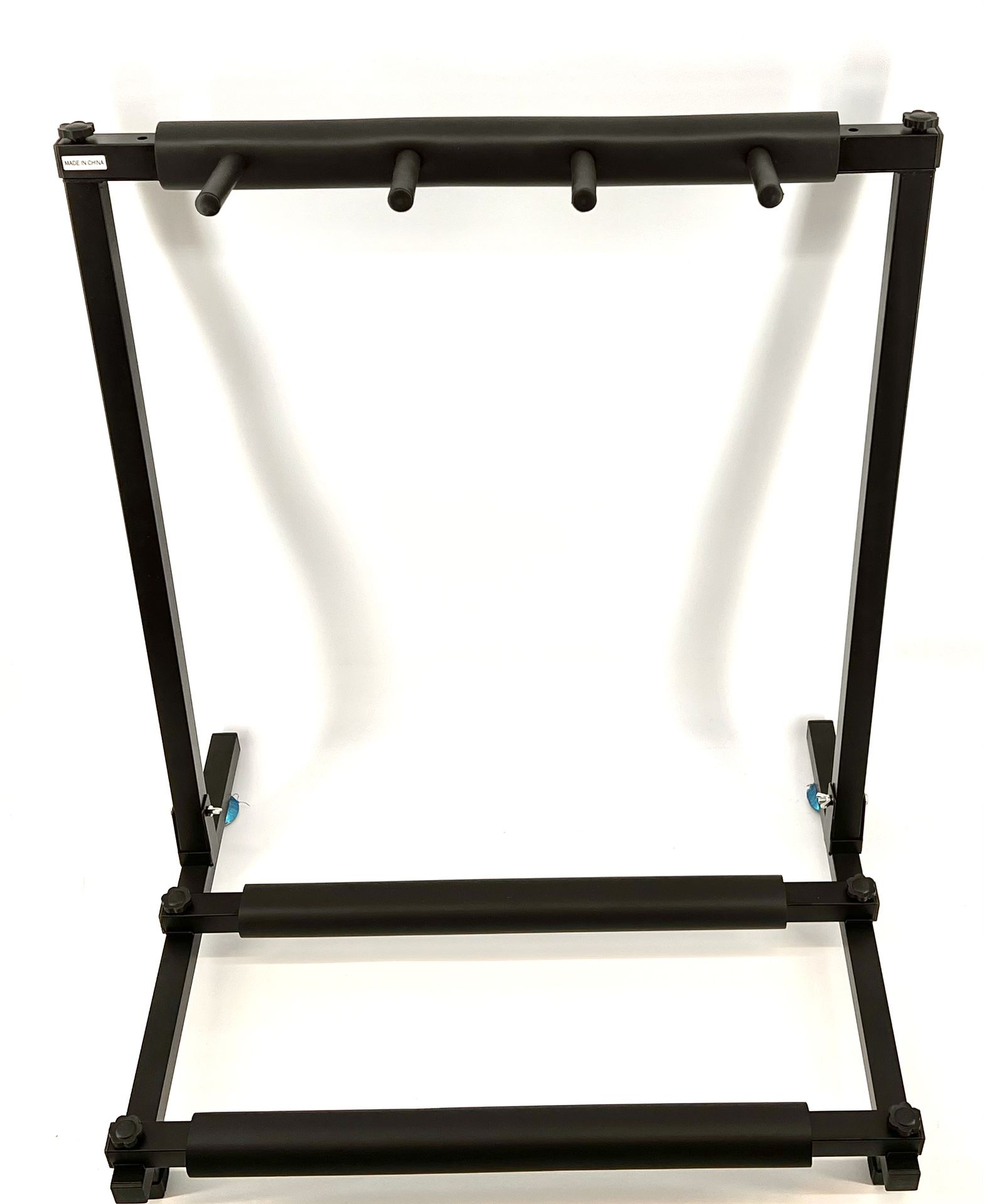 Kuyal Iron Guitar Stand Multi-Guitar Display (3 Guitars) Folding Stand