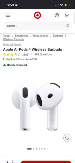 Apple AirPod 4’s