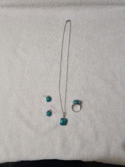 jewelry set real 925 silver look at photos 