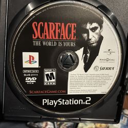 Scar Face For Ps2 