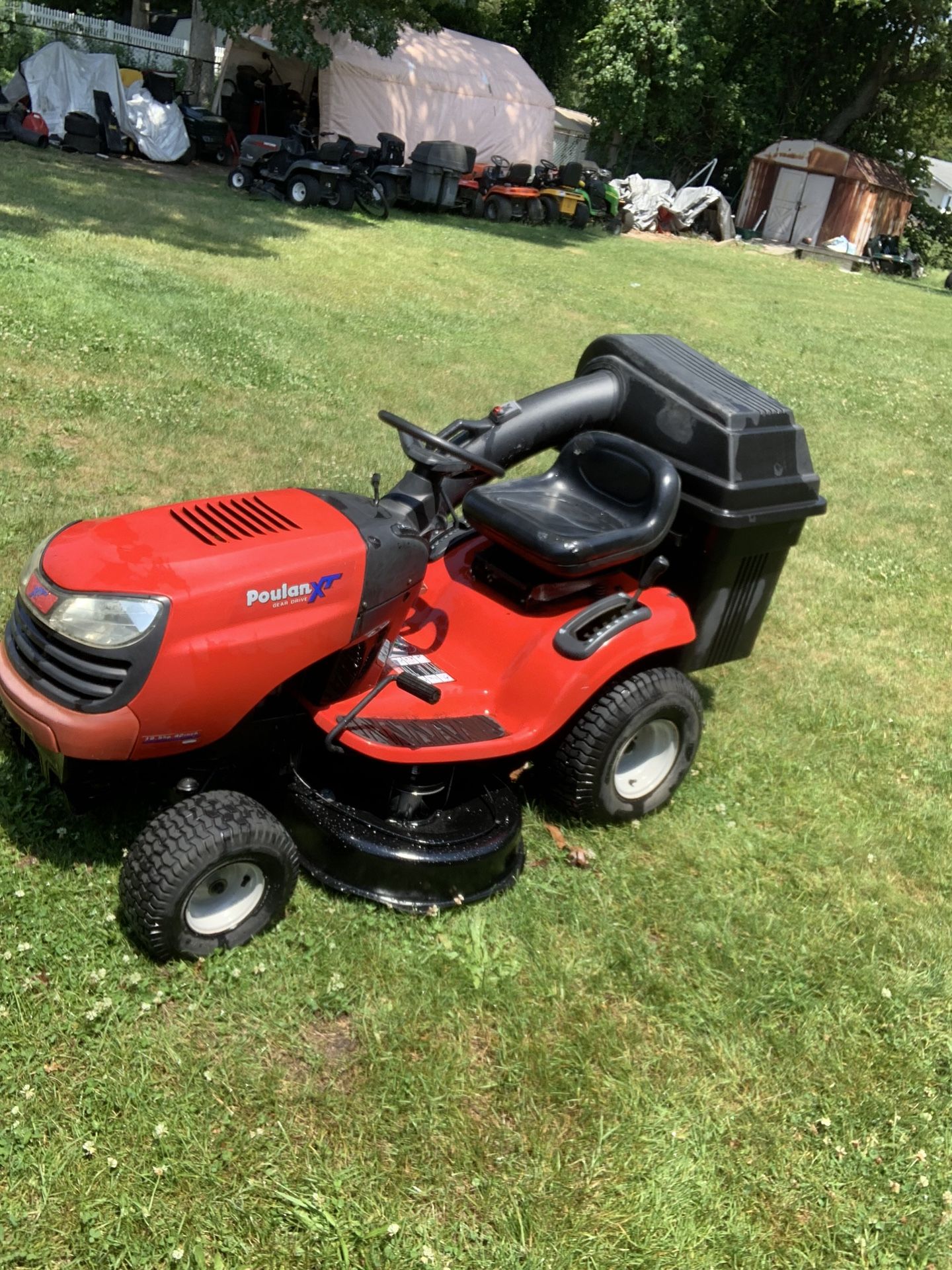 Poulan Pro 42 In 19.5 Hp Mower And Bagger
