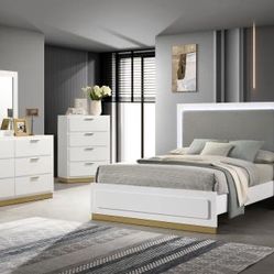 4pcs King Bedroom Set 