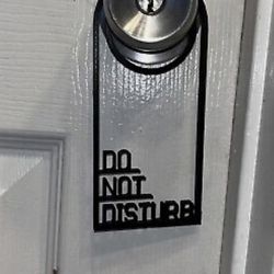NEW Please DO NOT DISTURB Door Hanger for office bedroom or hotel room travel