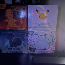 Elite Trainer Boxes Lot (Not Selling Separately)
