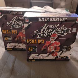ABSOLUTE Mega Box Of Football Cards