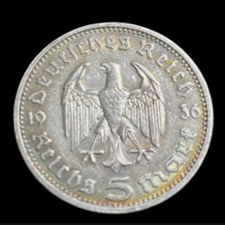 5 Mark 1936. Coin Of Germany 