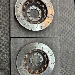 AP racing J hook 380x34mm front rotors 718 GT4