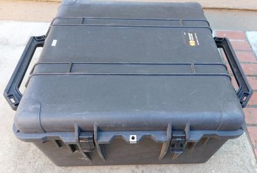 Used Pelican Case, Model 1640 with foam inserts for Sale in