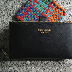 Black Kate Spade Wallet Brand New Phone Holder