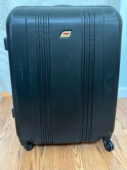 Andare  hardsided checked suitcase