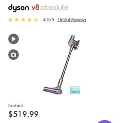 Dyson V8 Absolute Vacuum 
