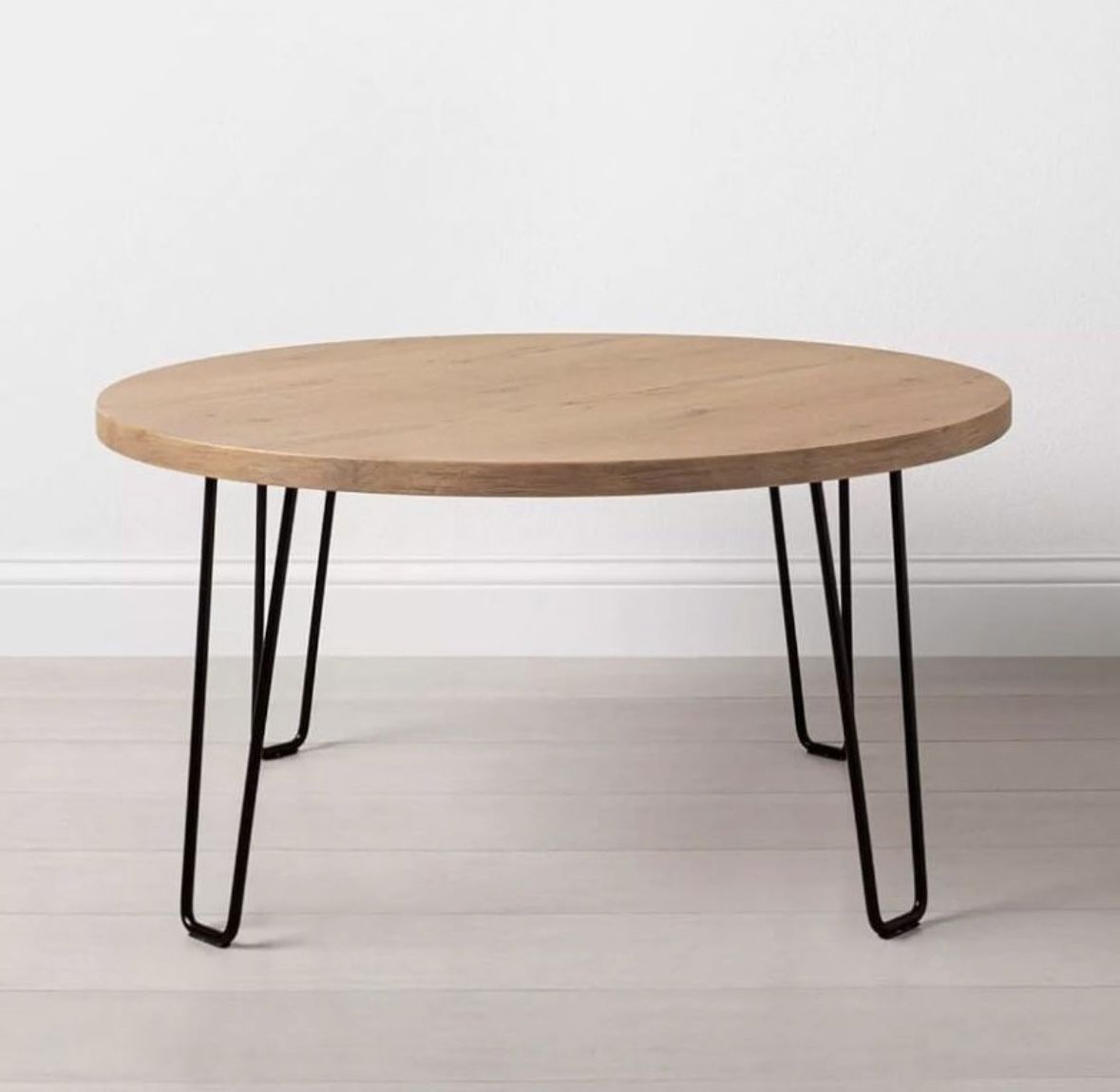 Wood And Wire Coffee Table