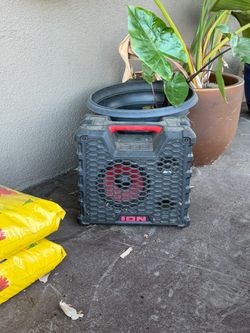 ION Audio Tailgater Portable All-Weather Wireless Speaker with Bluetooth