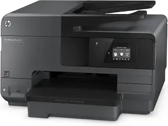 Office jet pro printer touchscreen