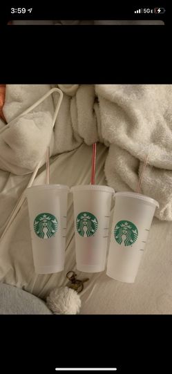 Reusable Starbucks cups