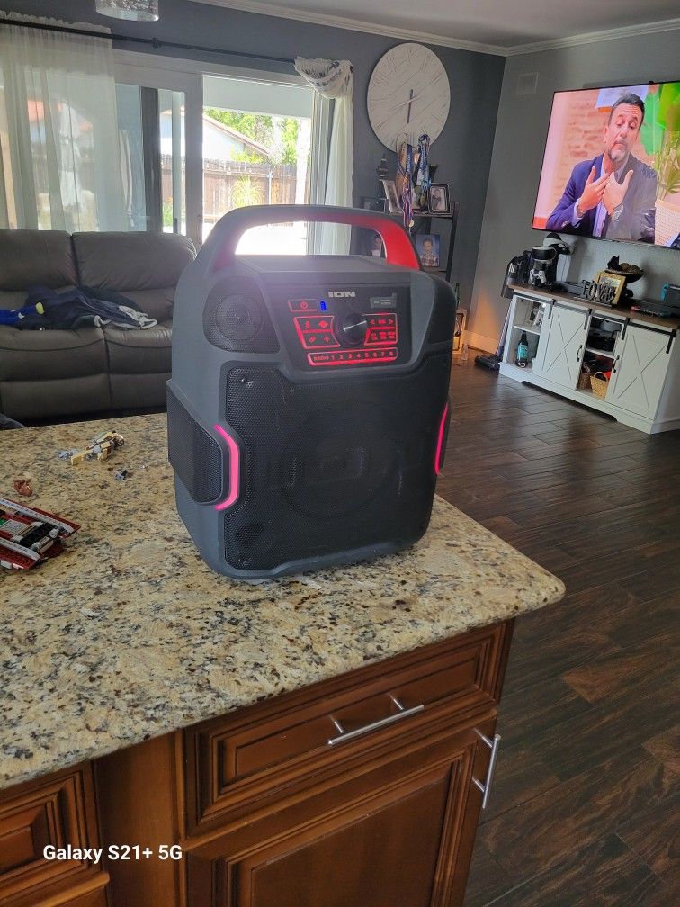 Ion Bluetooth Speaker Rechargeable 