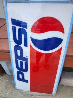Pepsi sign