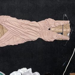 Nude dress