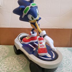 Sonic Free Rider Sonic The Hedgehog RC Skateboard NKOK Toy Figure NO REMOTE Doesn't Work V