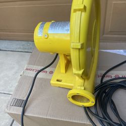 Yellow Electric Blower Fan