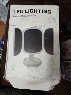 Folding Led Lighting  Makeup Mirroe
