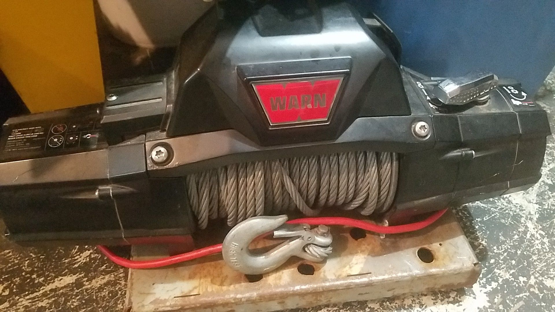 Warn winch brand new