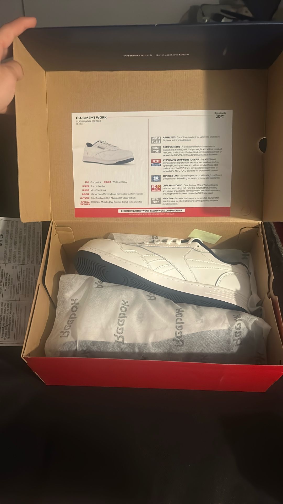 Reebok Work Shoes Size 10