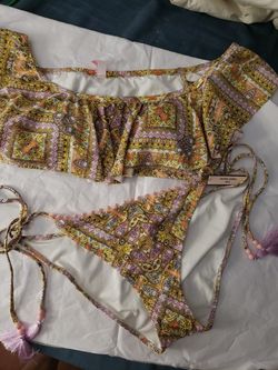 Victoria's Secret swim paisley bikini new