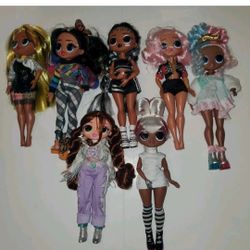 LOL Surprise OMG Dolls Lot of 7