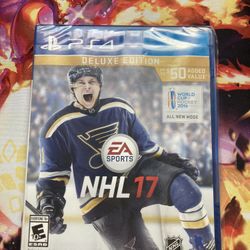 NHL 17 Deluxe Edition PS4 Pre Owned
